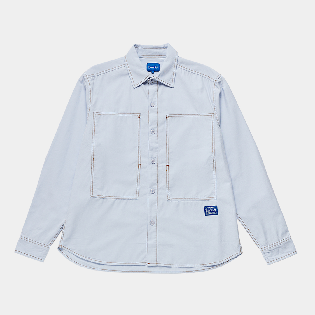 Larriet Cliff Long Sleeve Shirt Light Blue