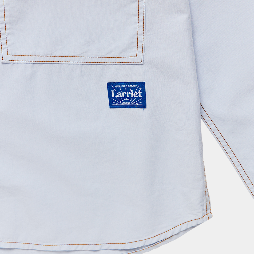 Larriet Cliff Long Sleeve Shirt Light Blue