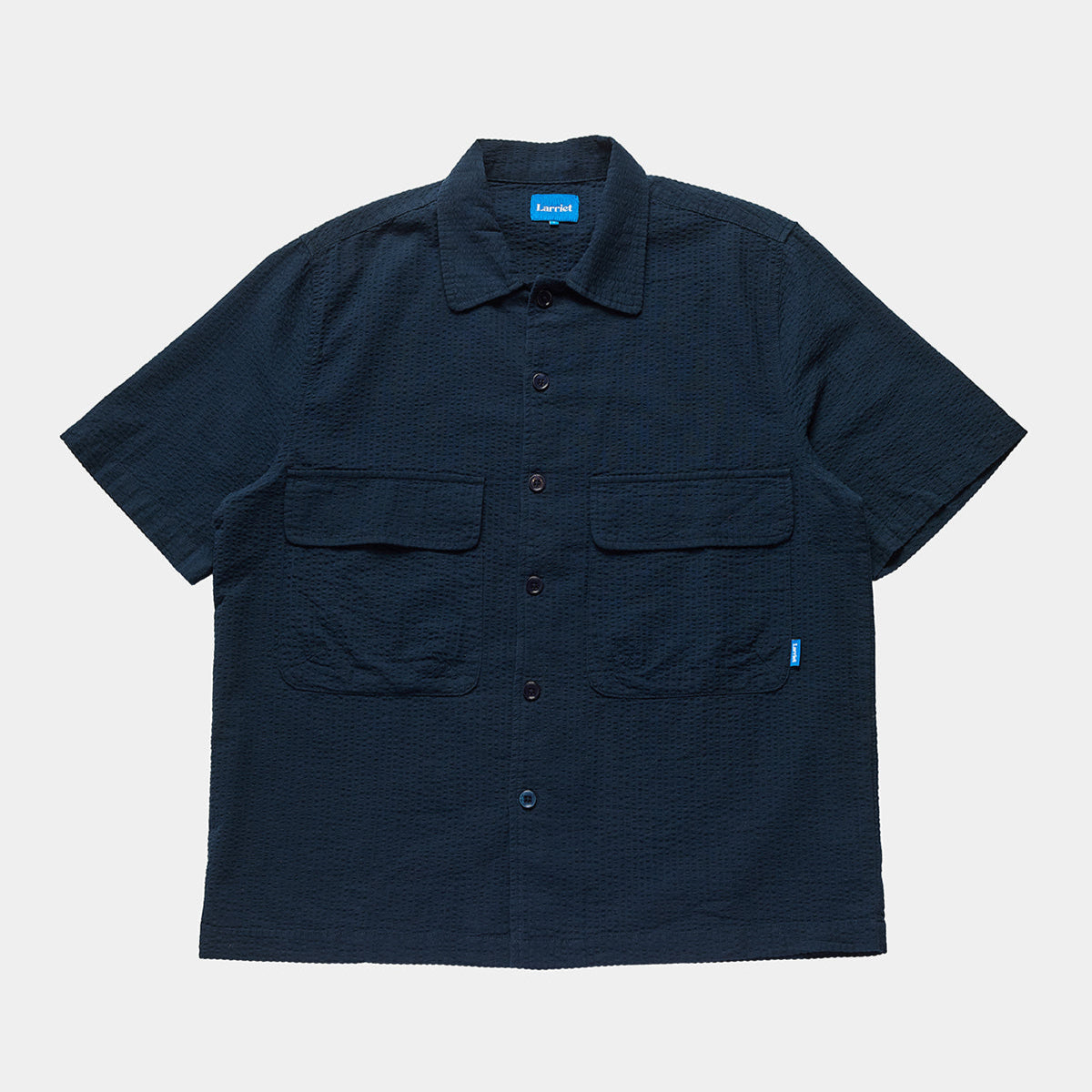 Larriet Kendalls Short Sleeve Shirt Navy