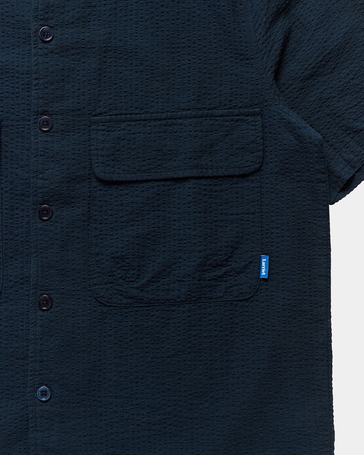 Larriet Kendalls Short Sleeve Shirt Navy