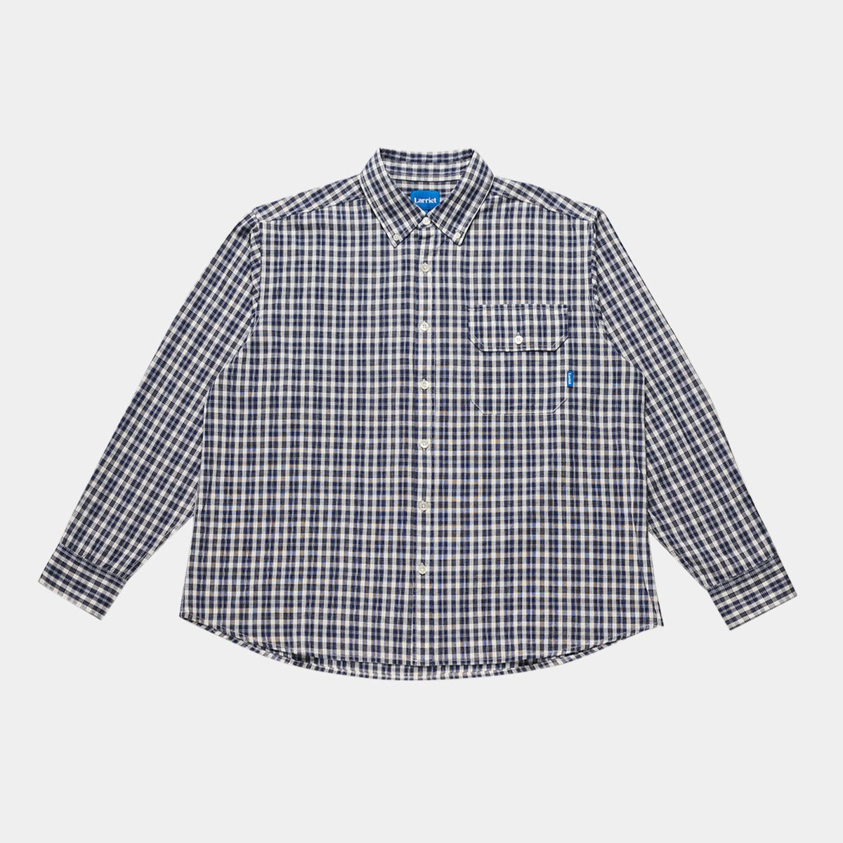 Larriet Weisner Shirt Navy Plaid