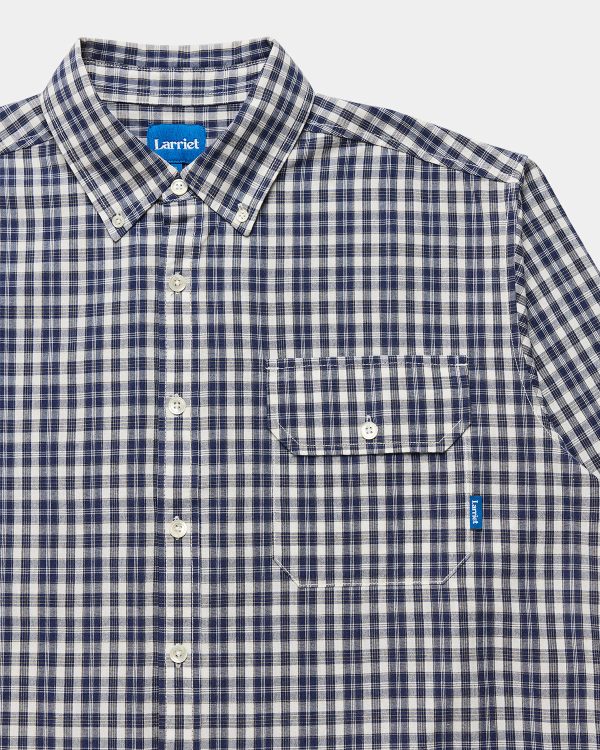 Larriet Weisner Shirt Navy Plaid