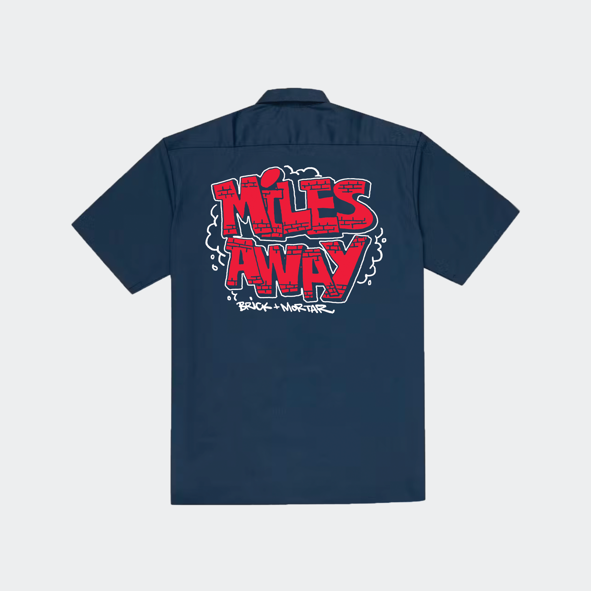 Brick + Mortar x Miles Away Work Shirt Navy