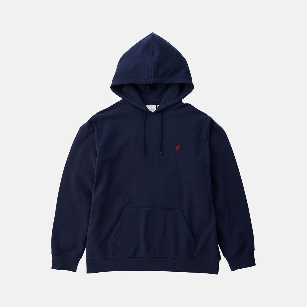 Gramicci One Point Hooded Sweatshirt Navy