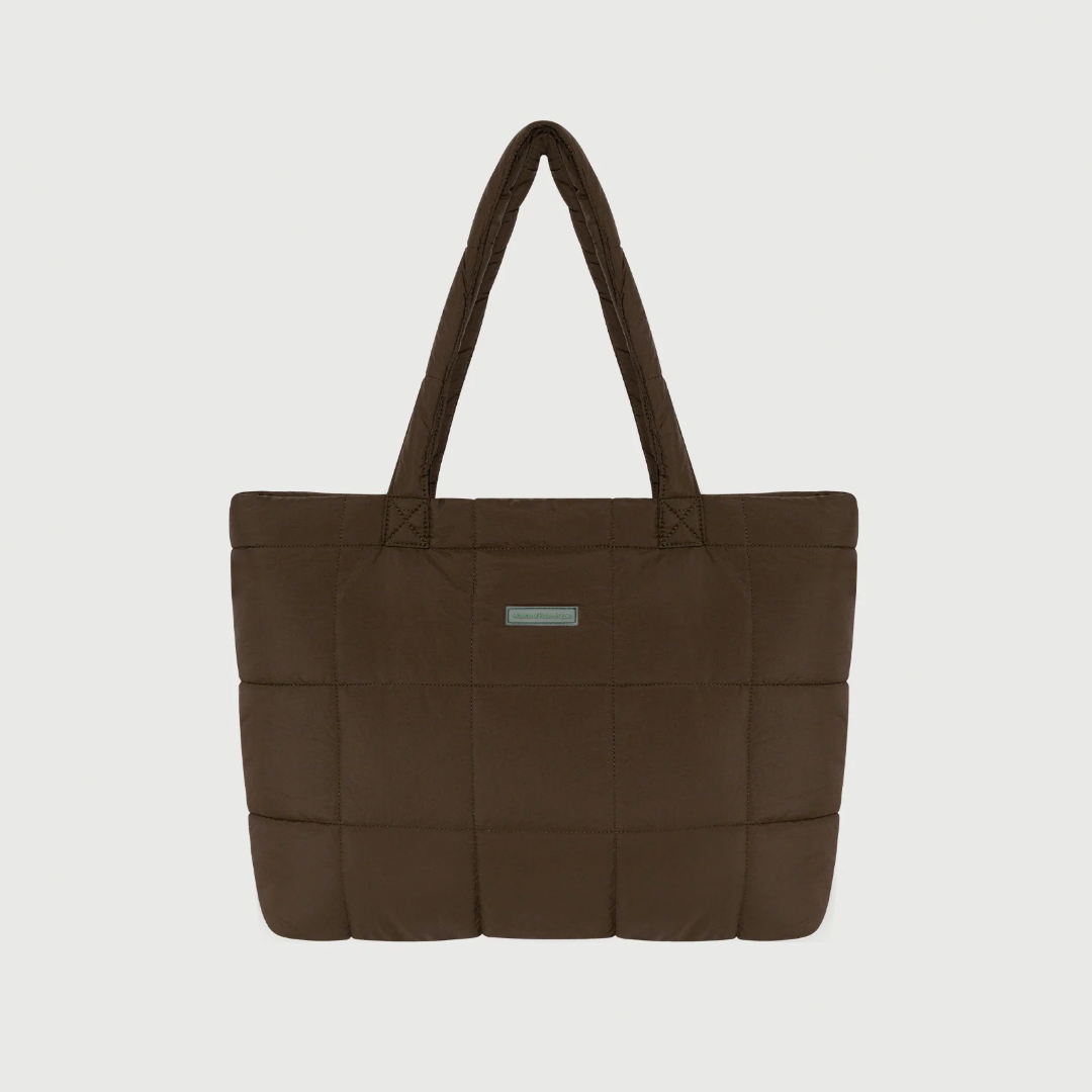 Museum Of Peace & Quiet Nylon Tote Bag Brown