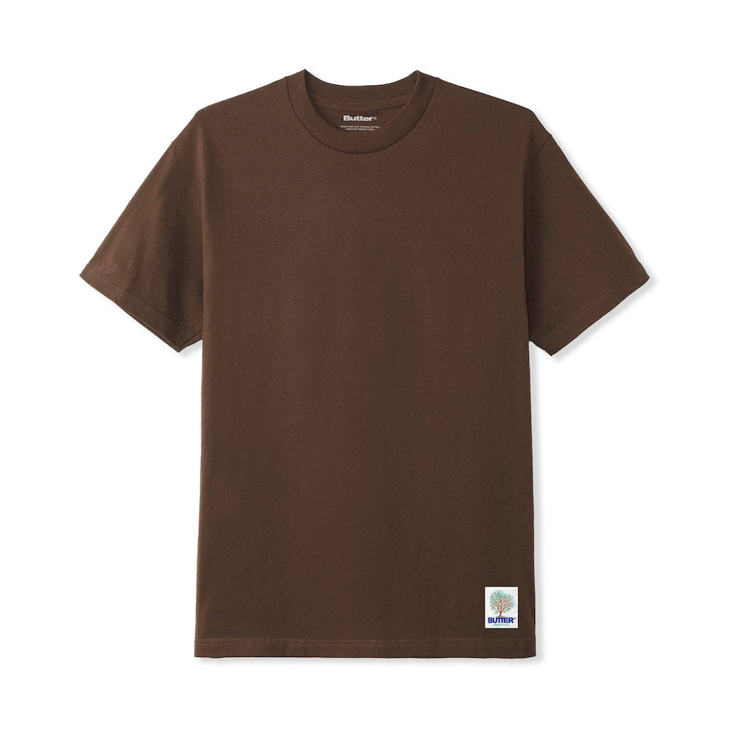 Butter Goods Organic Tee Brown