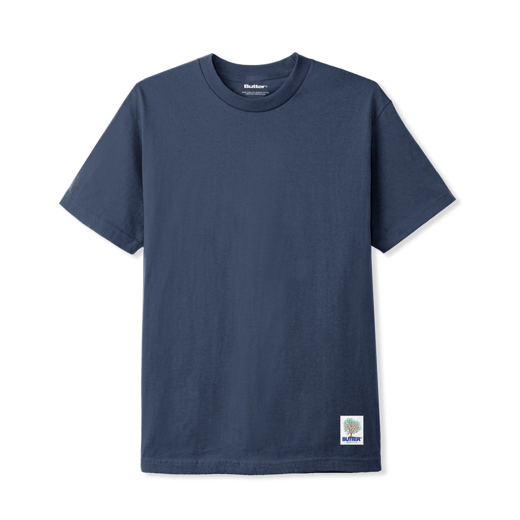 Butter Goods Organic Tee Navy