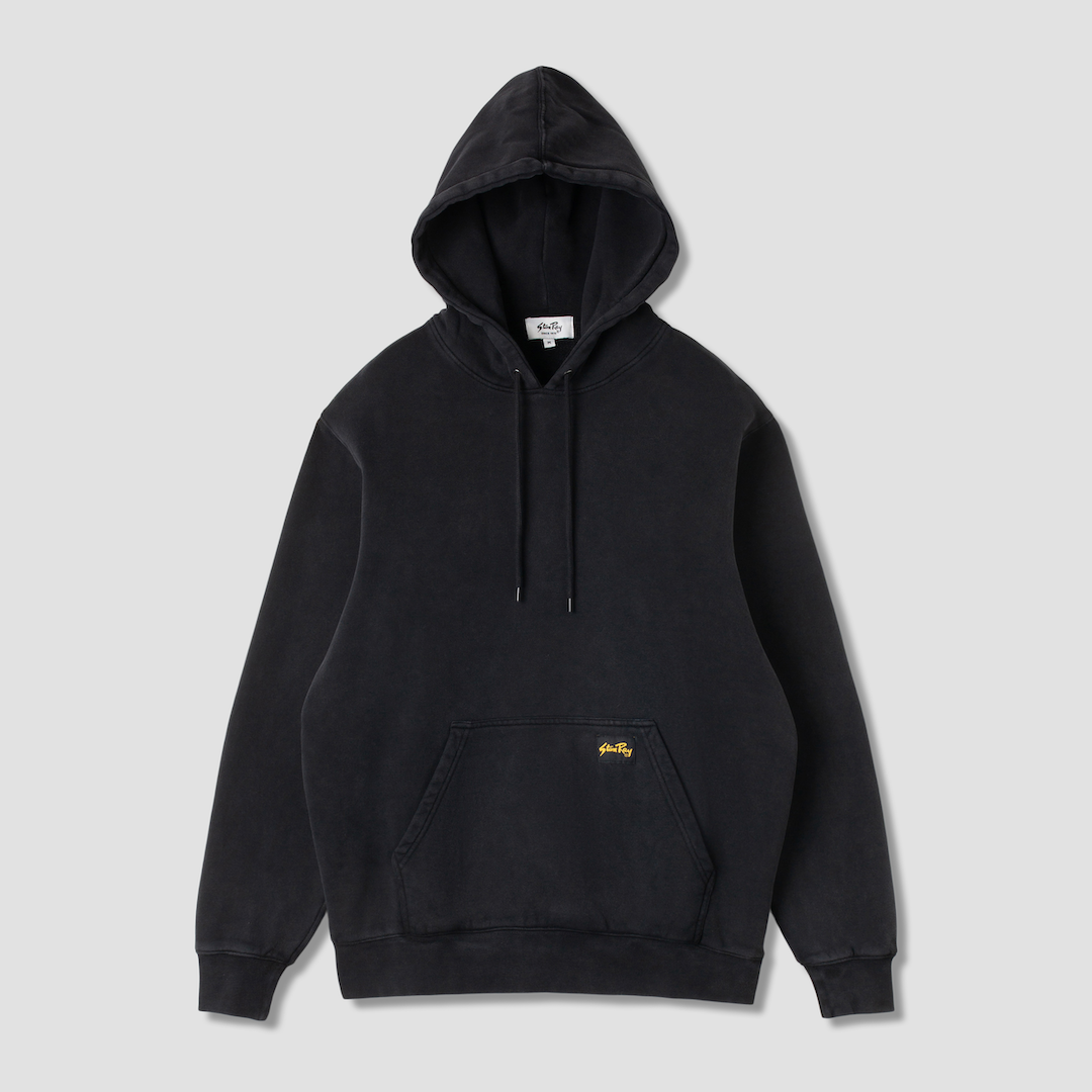 Stan Ray Patch Hood Washed Black