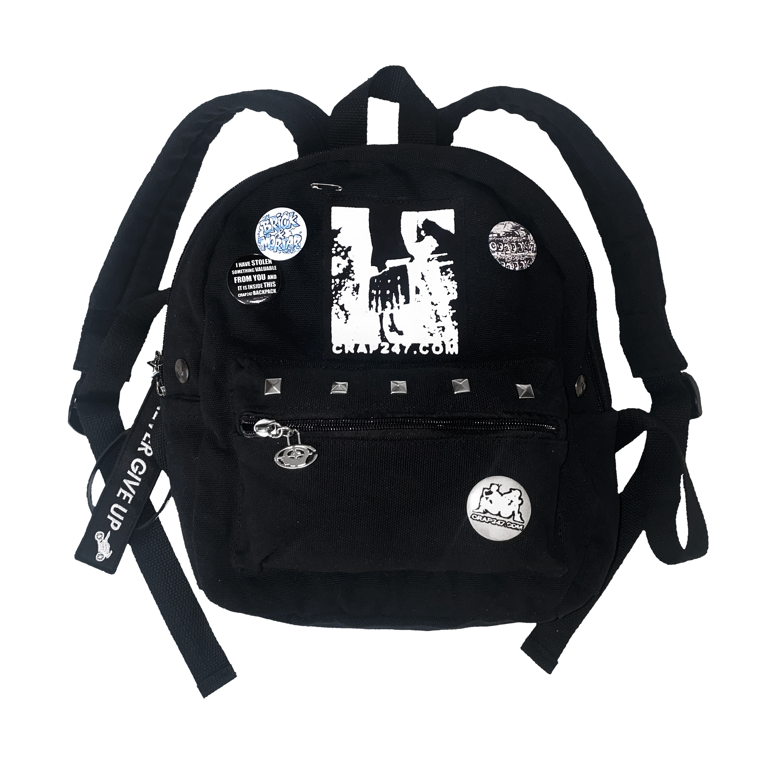 Crap247 Canvas Daypack Black