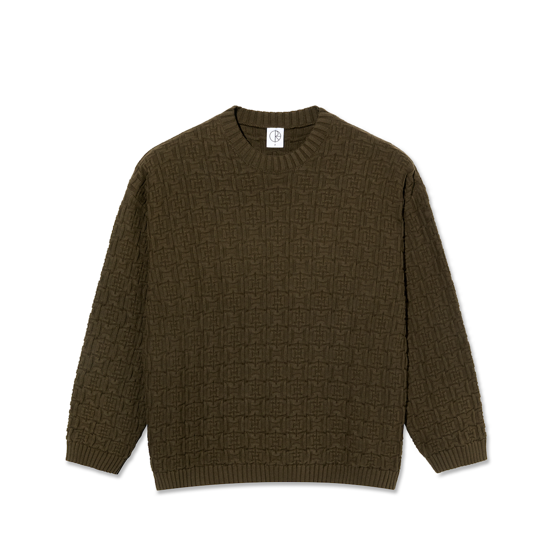 Polar Skate Co. Alex Sweater Brown