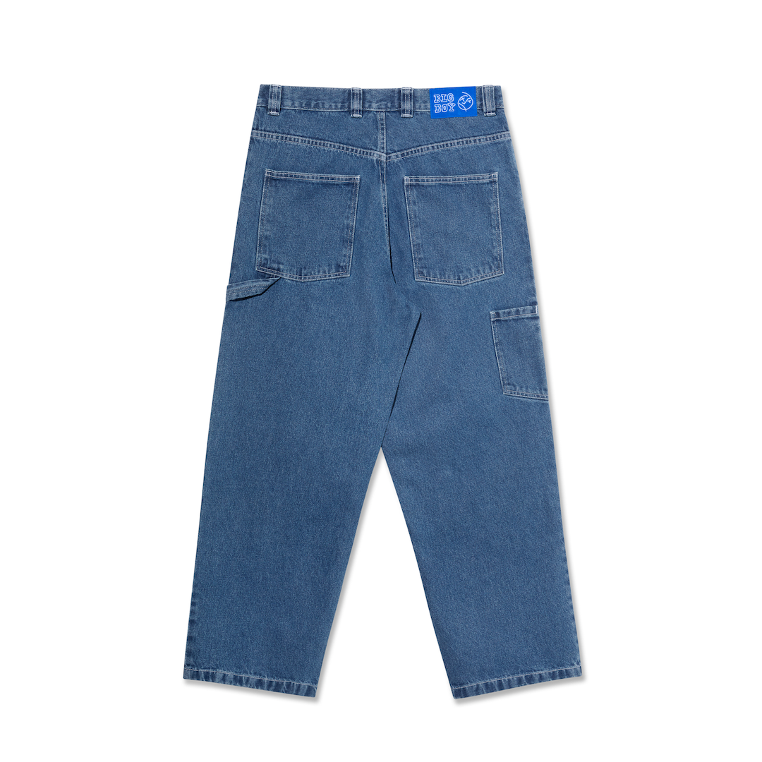 Polar Skate Co. Big Boy Work Pants Blue Wash