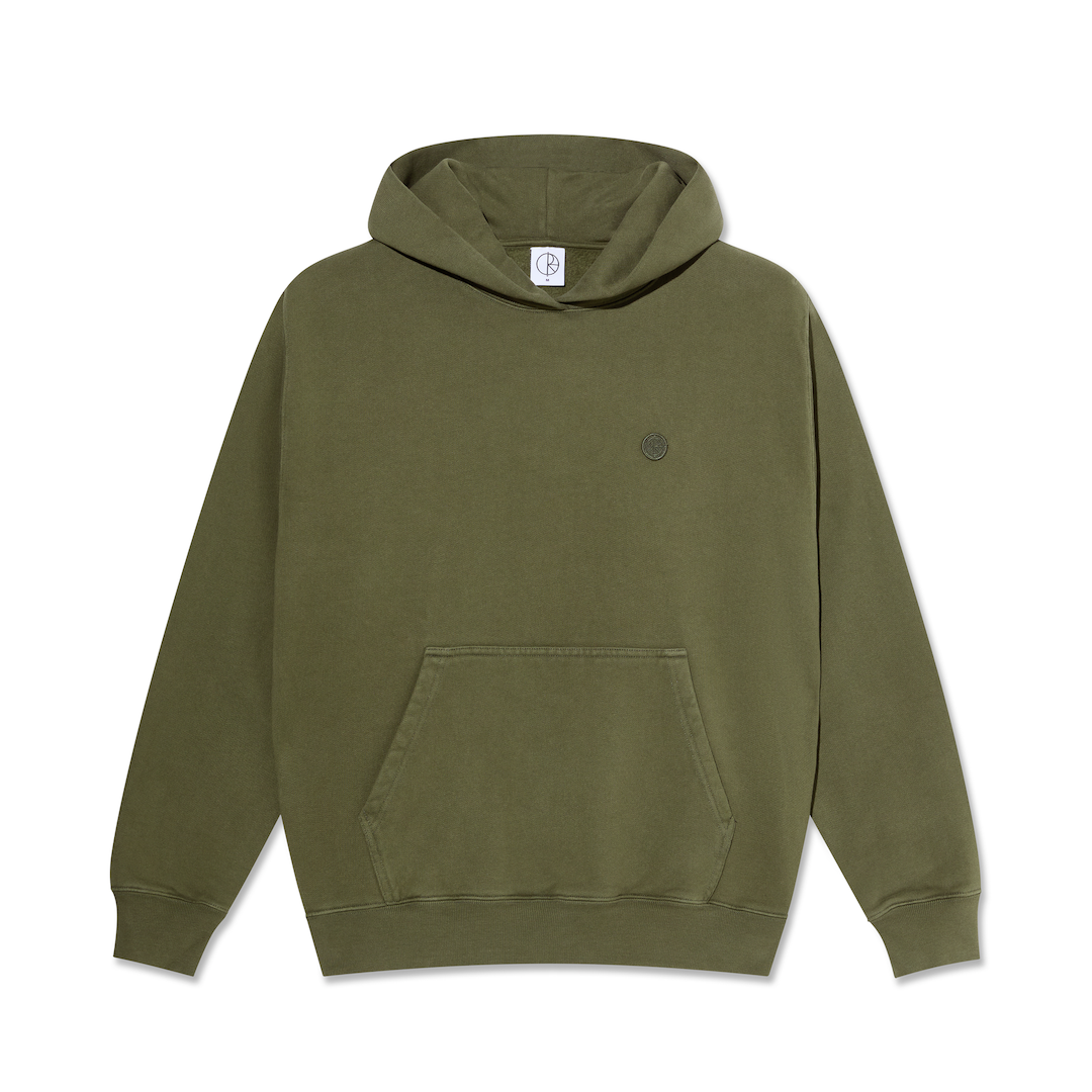 Polar Skate Co. Ed Hoodie Patch Uniform Green