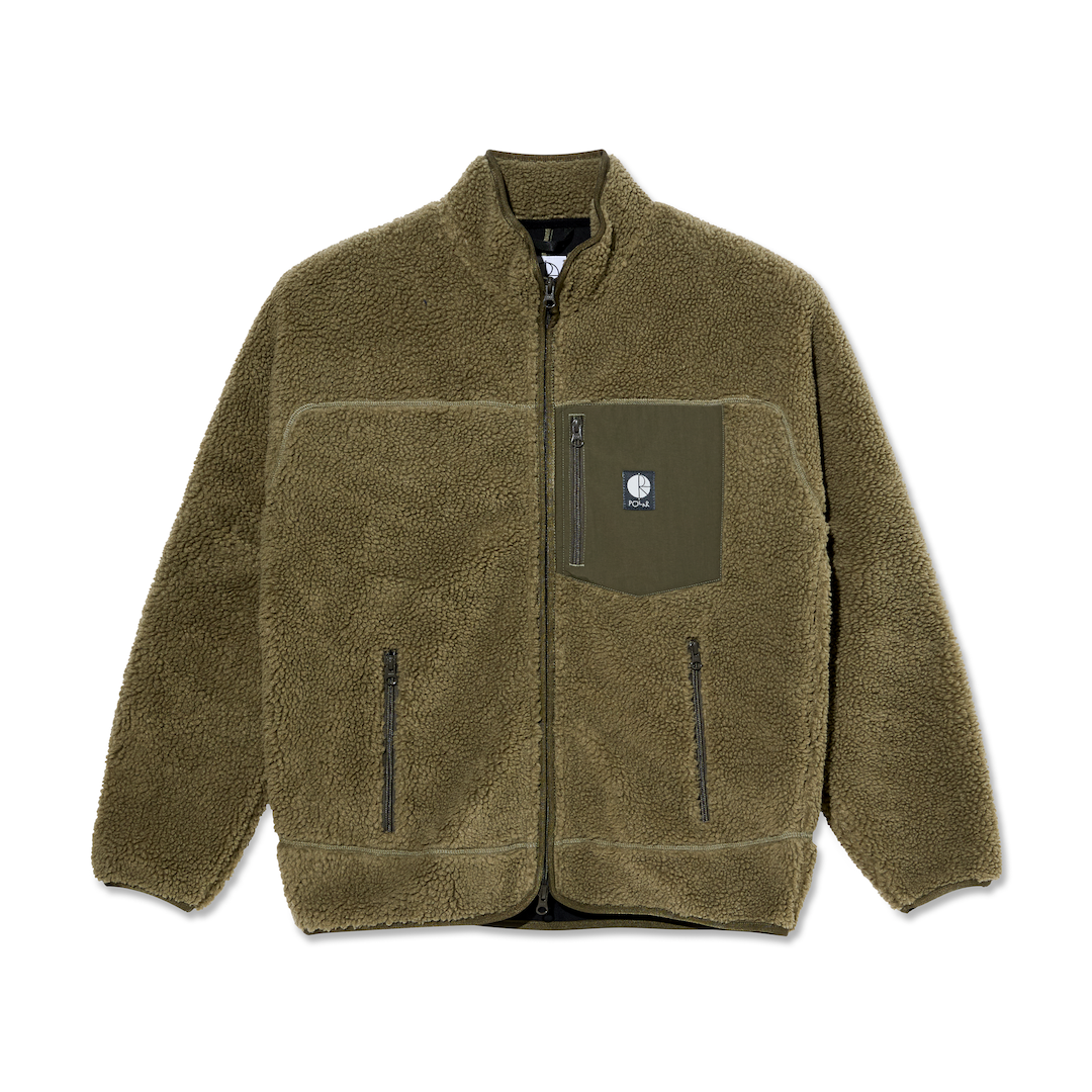 Polar Skate Co. Kiki Jacket Khaki Green