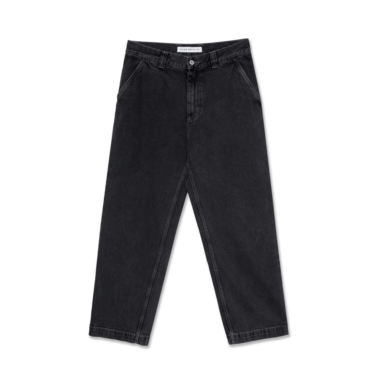 Polar Skate Co. 44! Pants Denim Silver Black