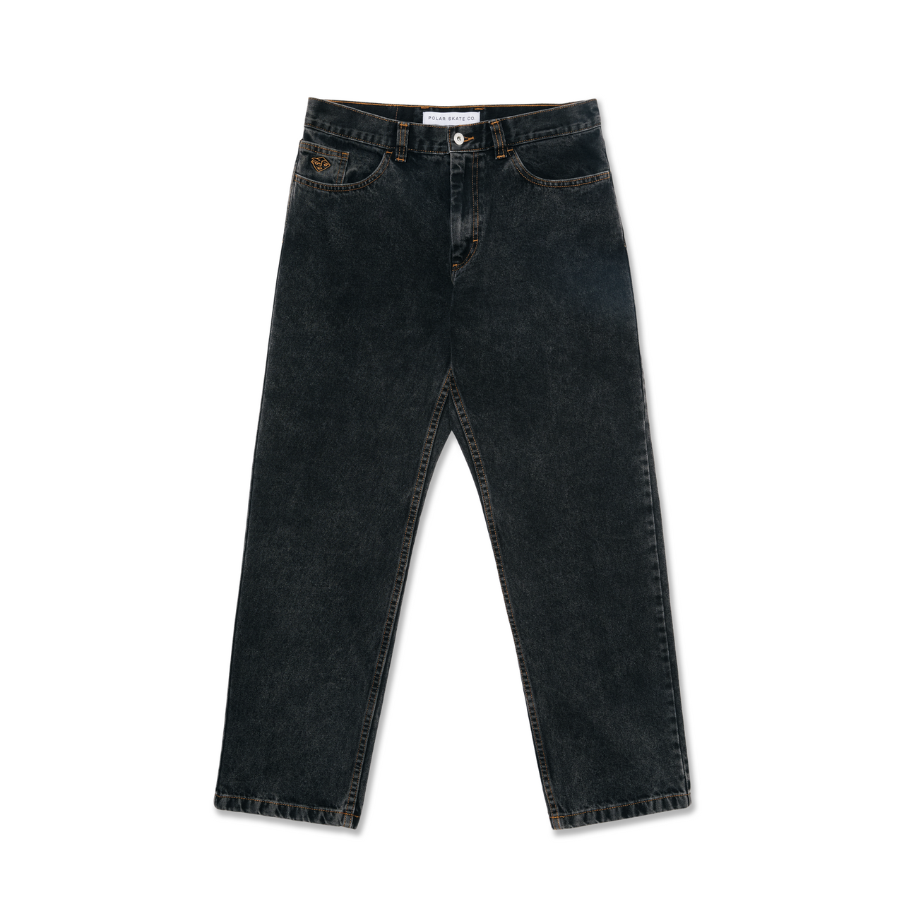 Polar Skate Co. 89! Denim Pants Washed Black