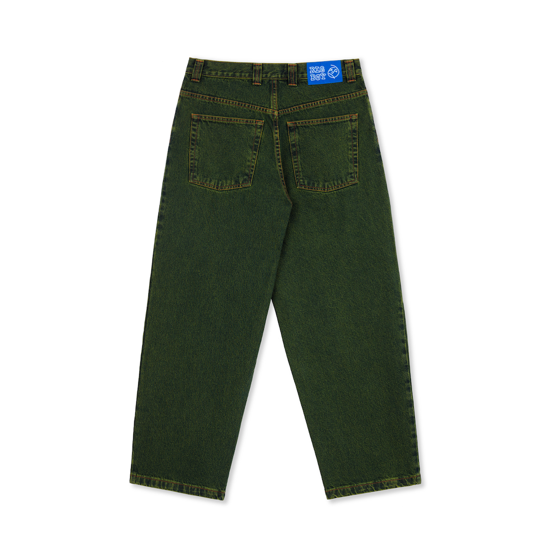 Polar Skate Co. Big Boy Jeans Chartreuse + Blue