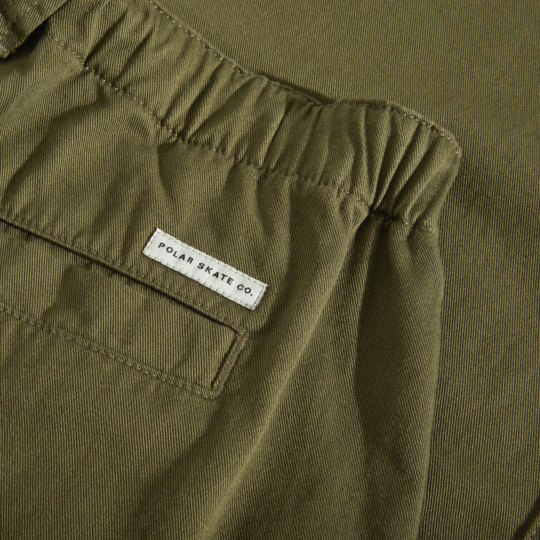 Polar Skate Co. Railway Chinos Army Green