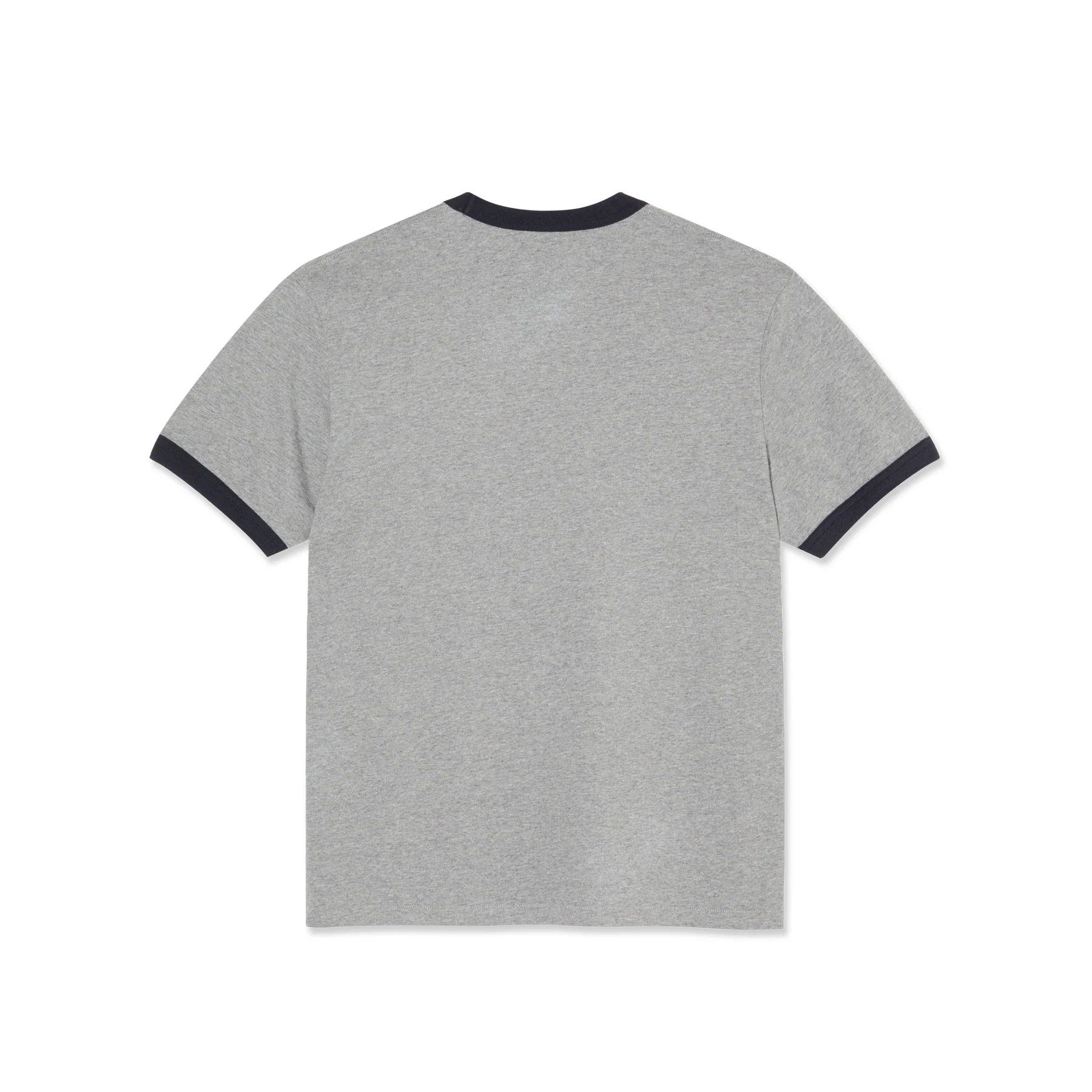 Polar Skate Co. Ringer Tee Heather Grey + Navy