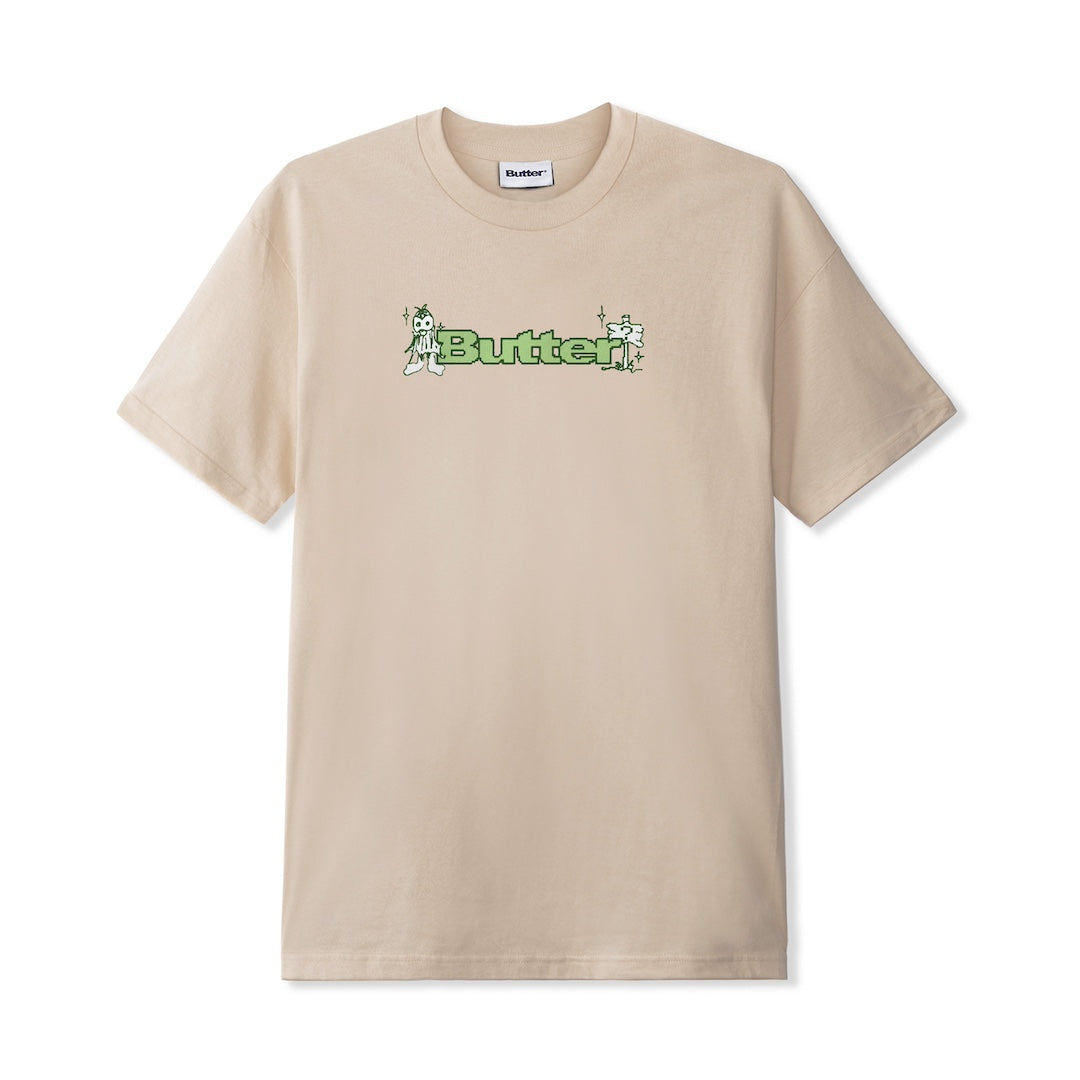 Butter Goods Quest Logo Tee Sand