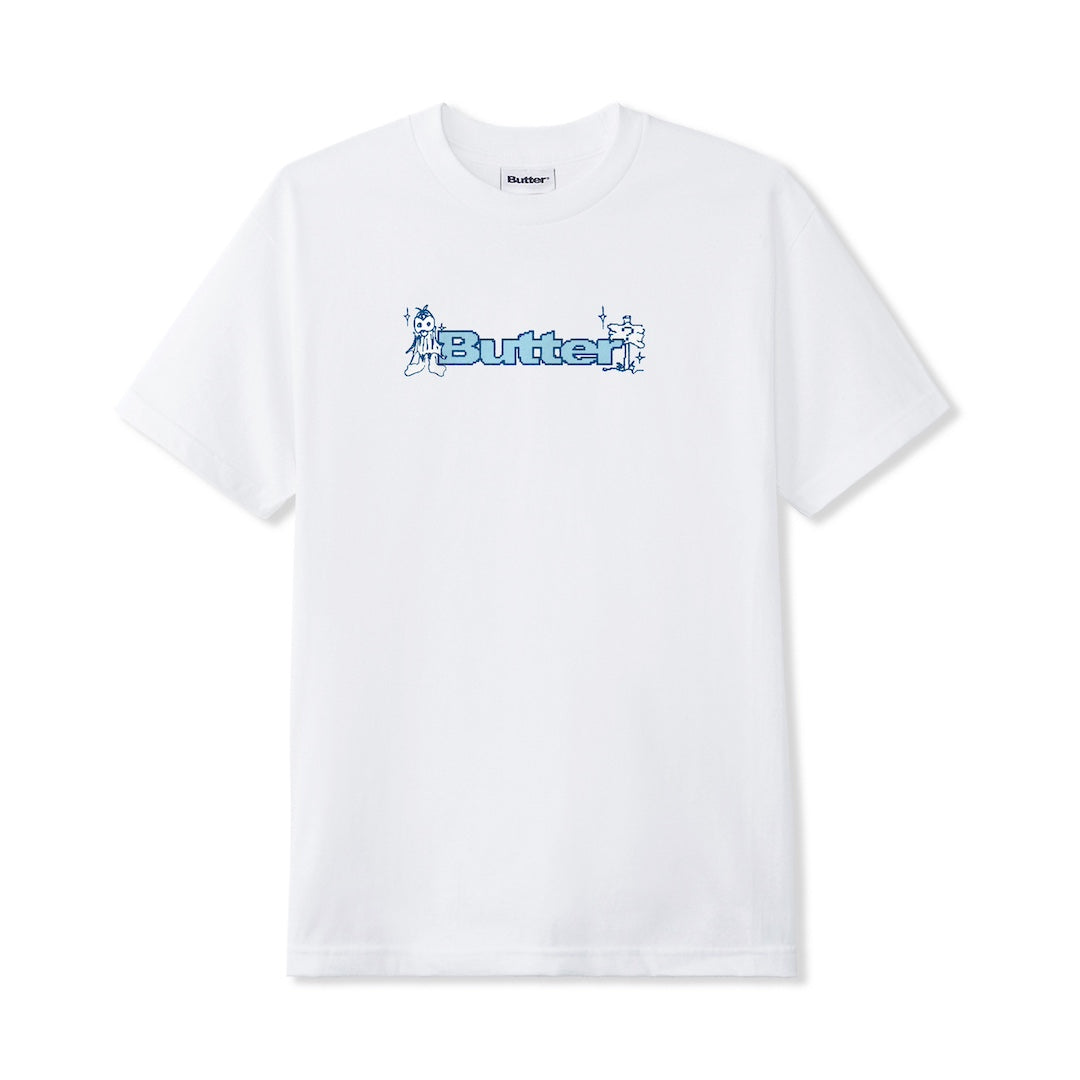 Butter Goods Quest Logo Tee White