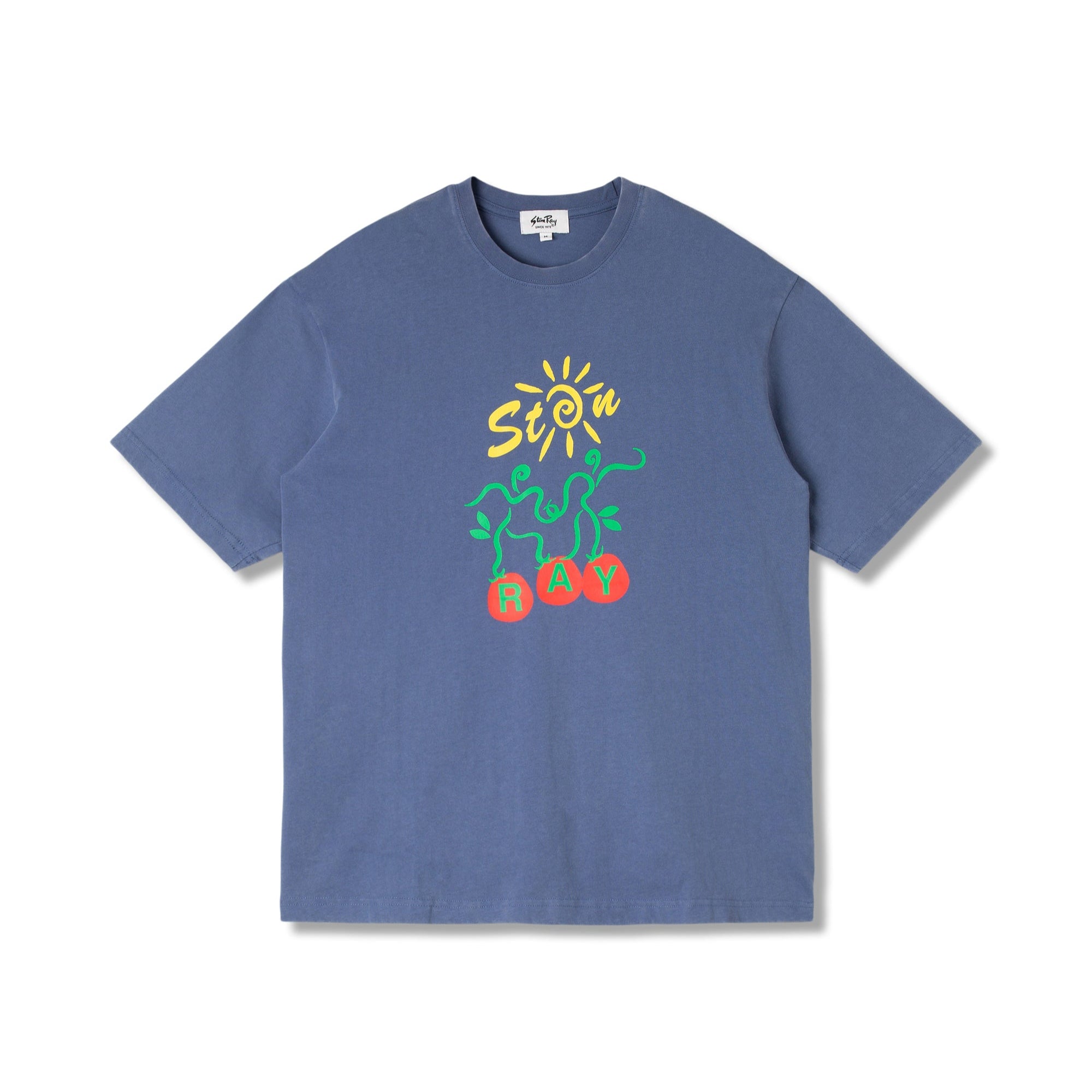 Stan Ray Ray Vine T-Shirt Battle Blue