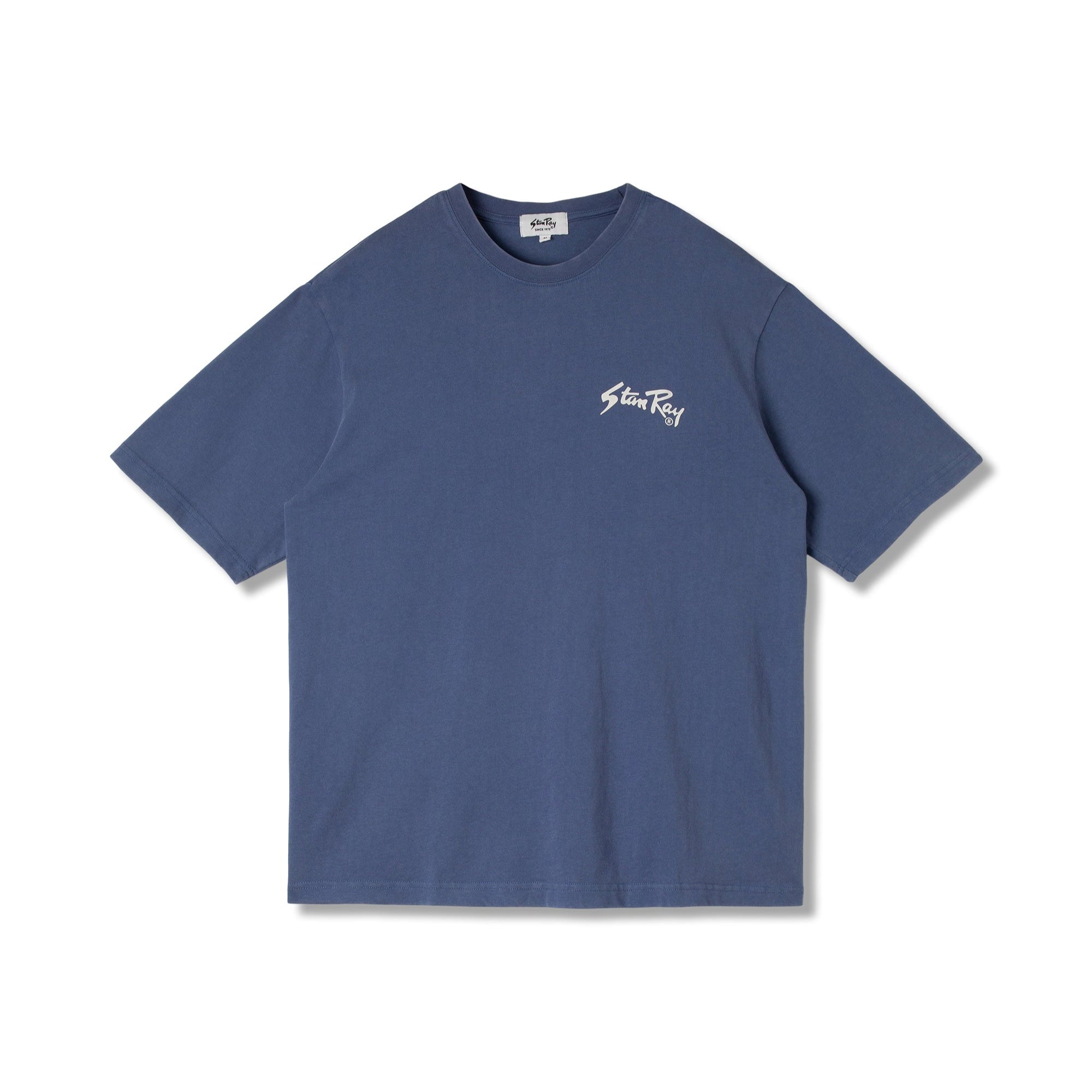 Stan Ray Stan OG Tee Battle Blue + Natural Print