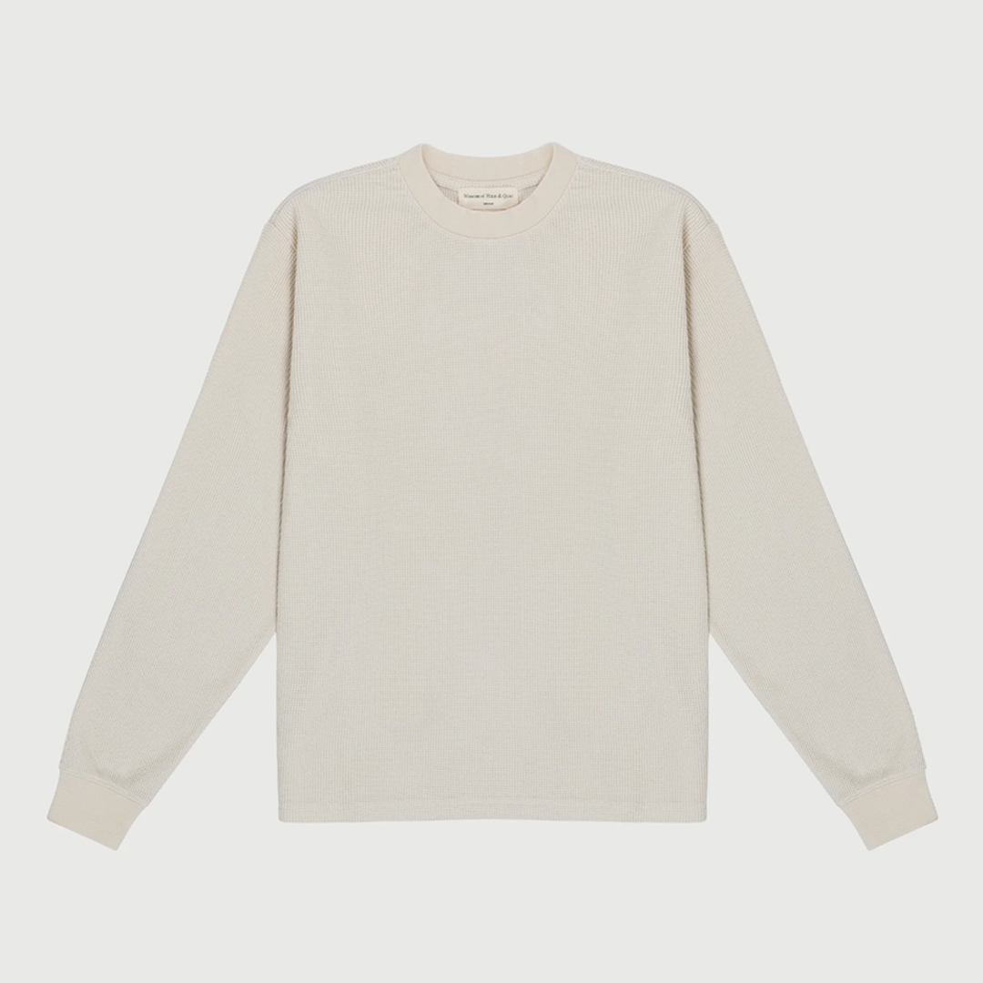 Museum Of Peace & Quiet Surplus L/S Shirt Bone