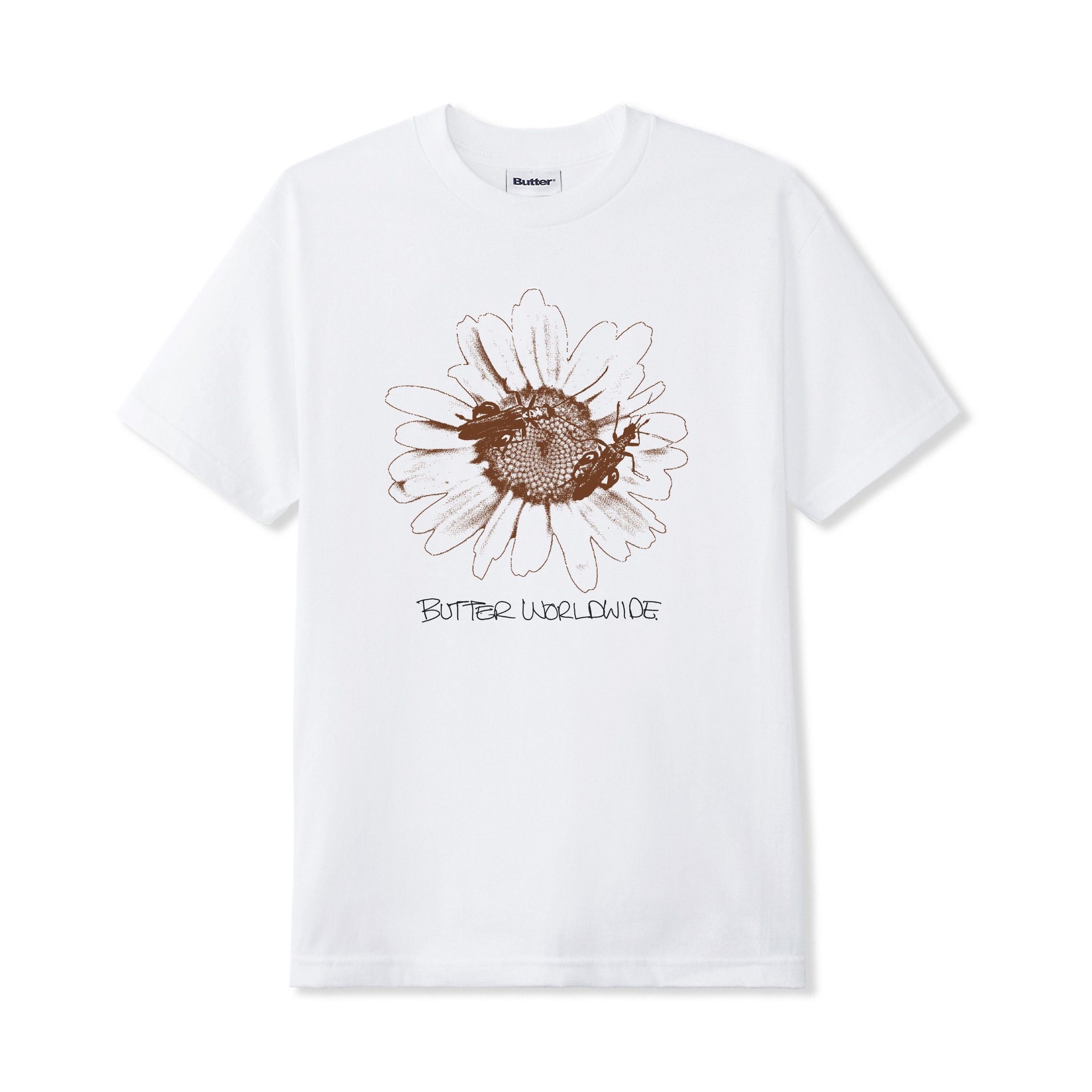 Butter Goods Sunflower Tee White