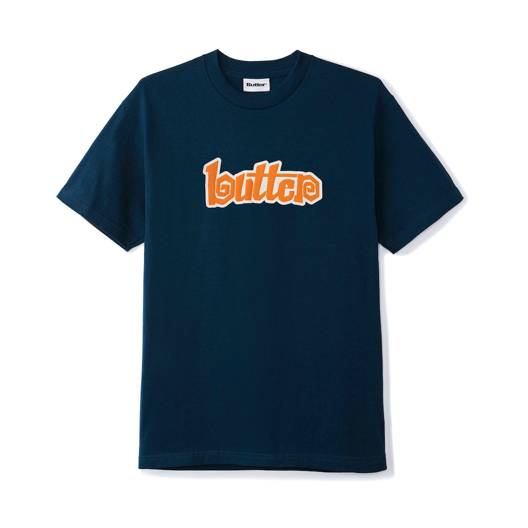 Butter Goods Swirl Tee Navy