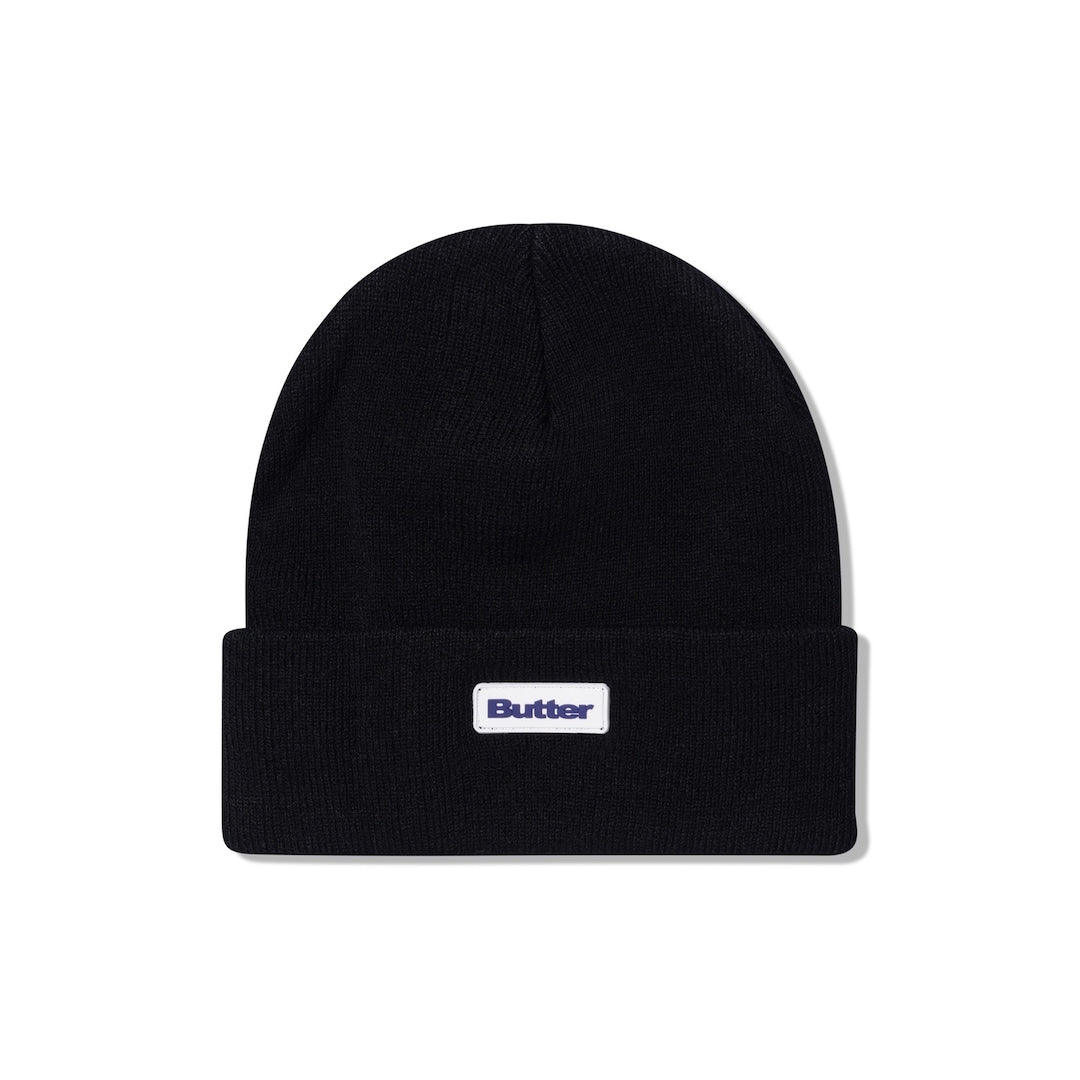 Butter Goods Tall Cuff Beanie Black