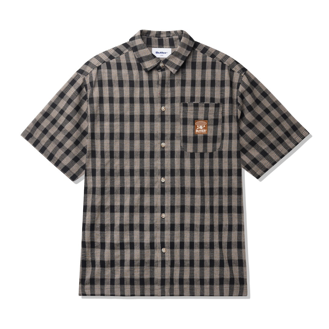 Butter Goods Terrain S/S Shirt Black