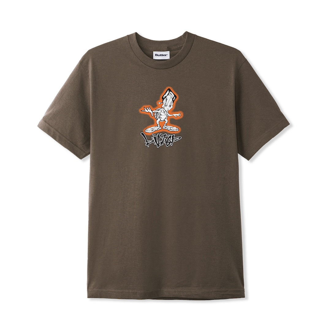 Butter Goods Turtle Tee Brown