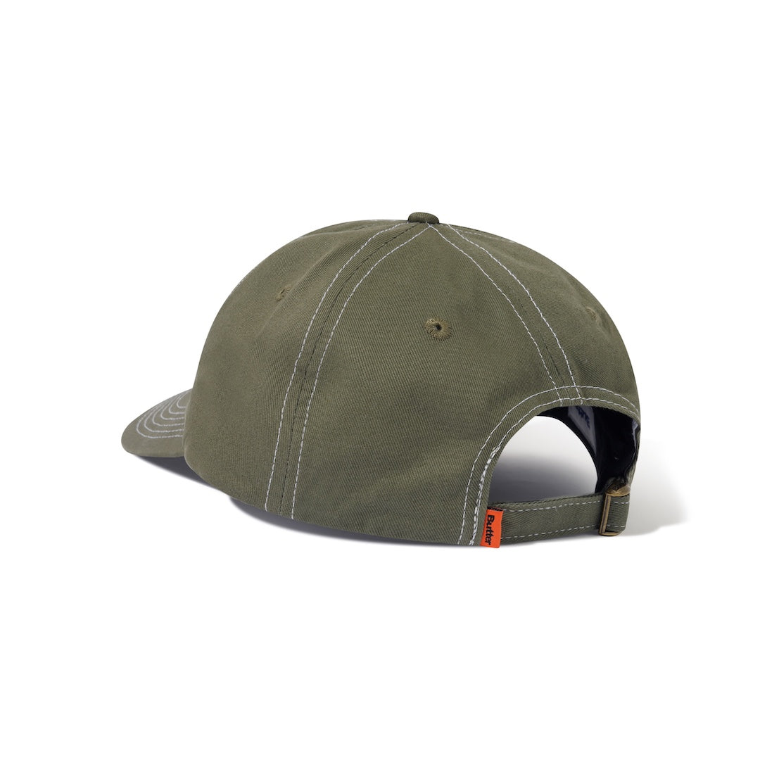 Butter Goods Unleash 6 Panel Cap Army