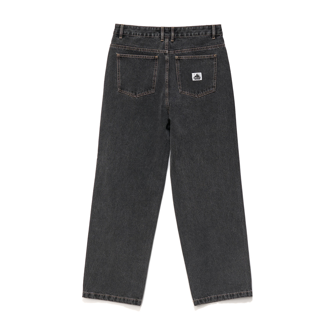 XLARGE Baggy Bull Denim 91 Pant Washed Black