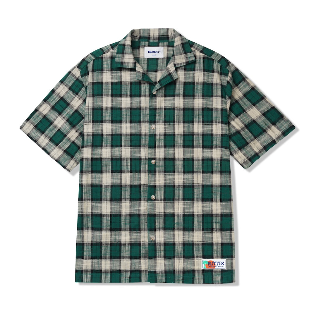 Butter Goods Vacation S/S Shirt Green