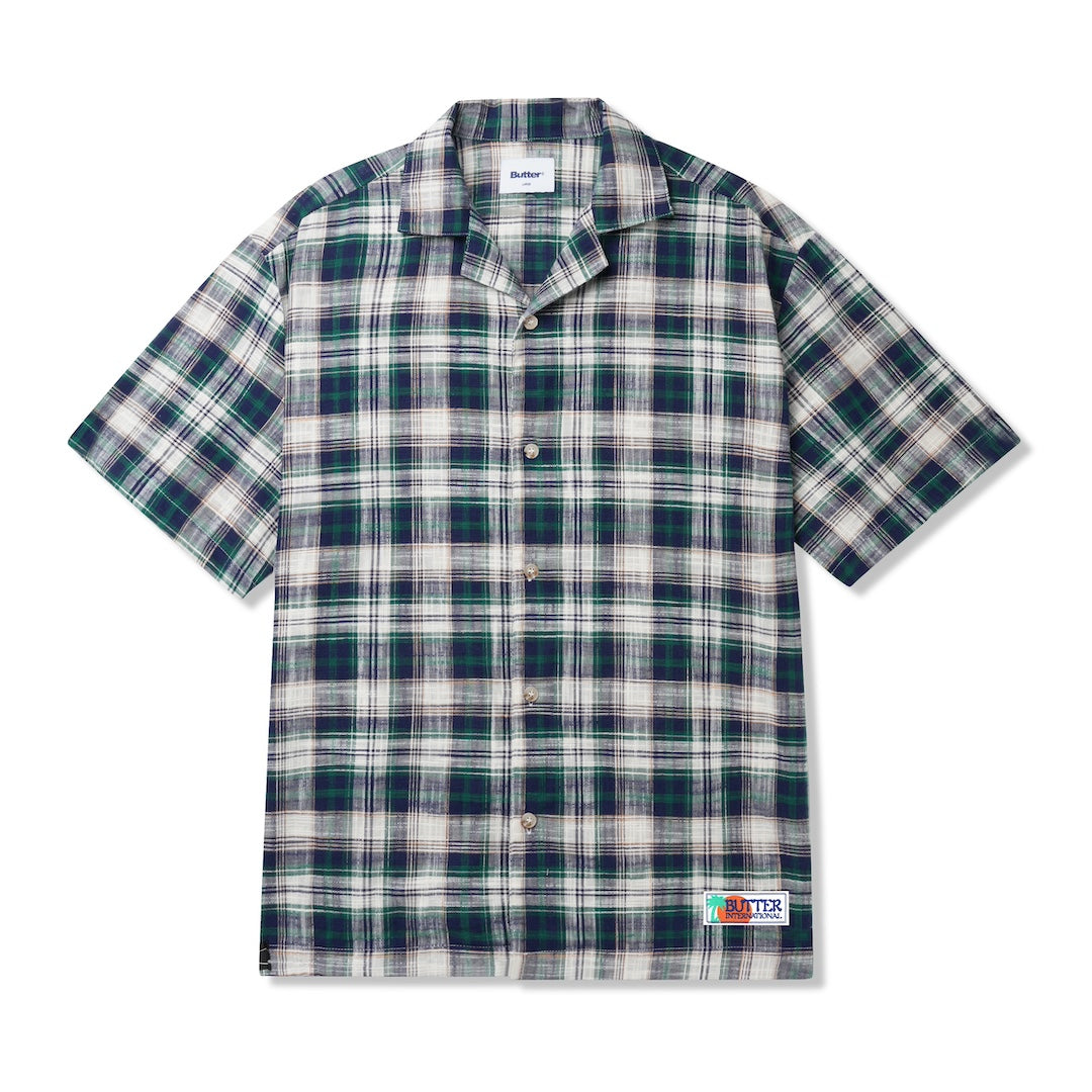 Butter Goods Vacation S/S Shirt Navy