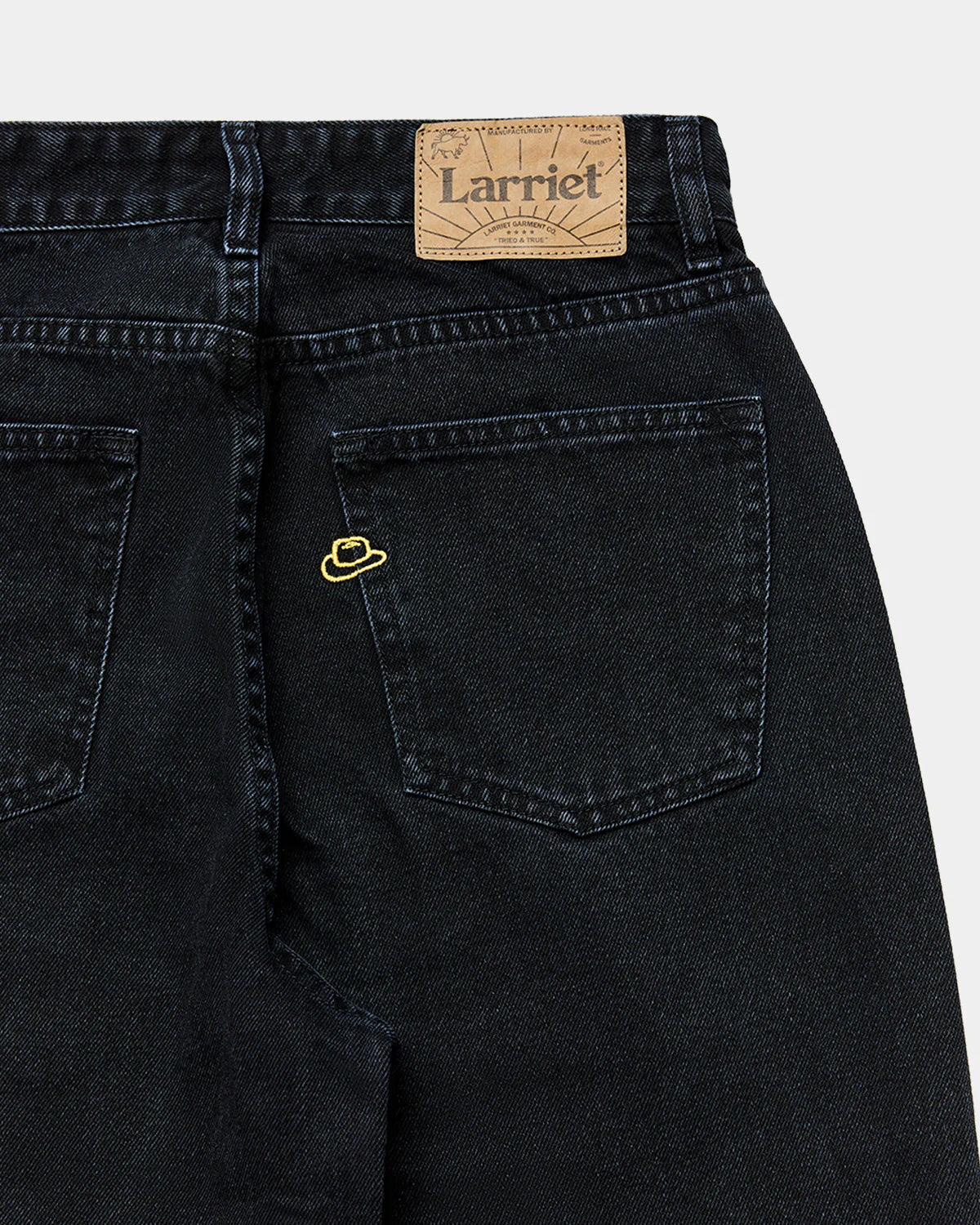 Larriet Womens Walé Jean Used Black