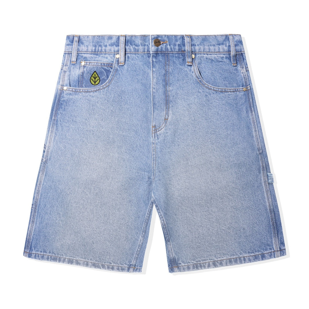 Butter Goods Weathergear Heavy Weight Denim Shorts Worn Indigo