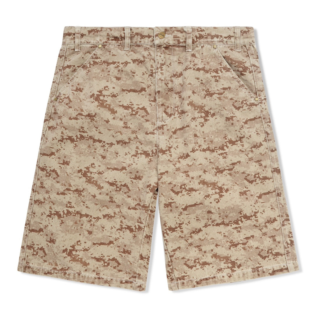 Butter Goods Work Shorts Digital Camo