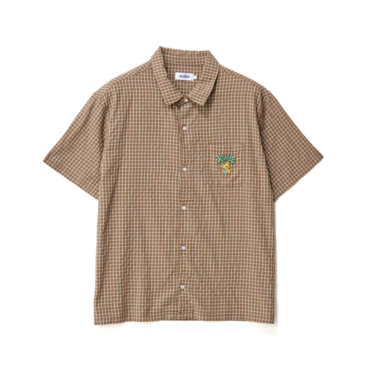 Xlarge Mad Bear SS Shirt Chocolate