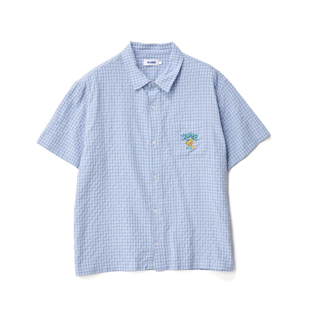 Xlarge Mad Bear SS Shirt Blue