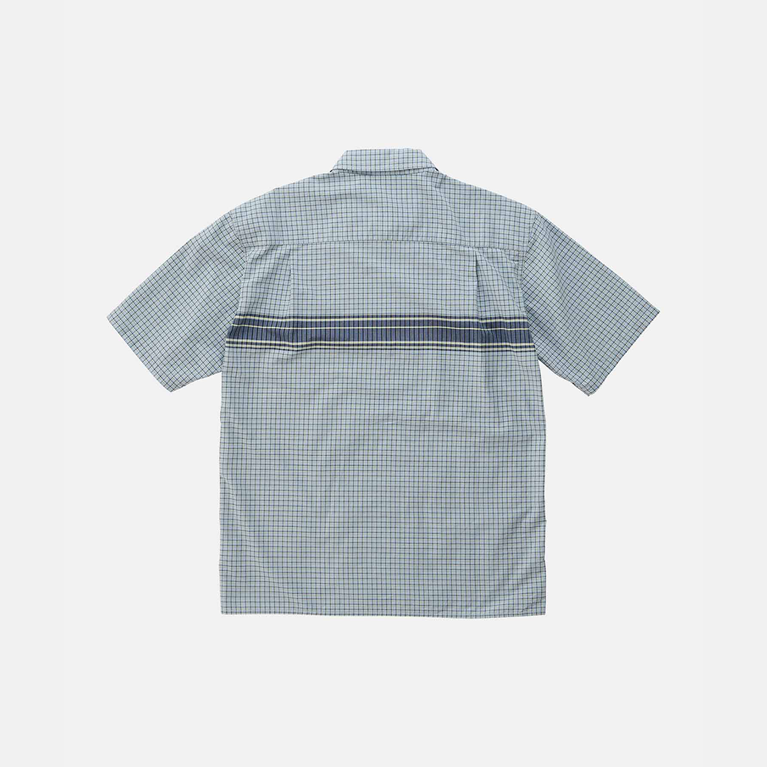 Gramicci Zip Up Wave Shirt Pacific Plaid