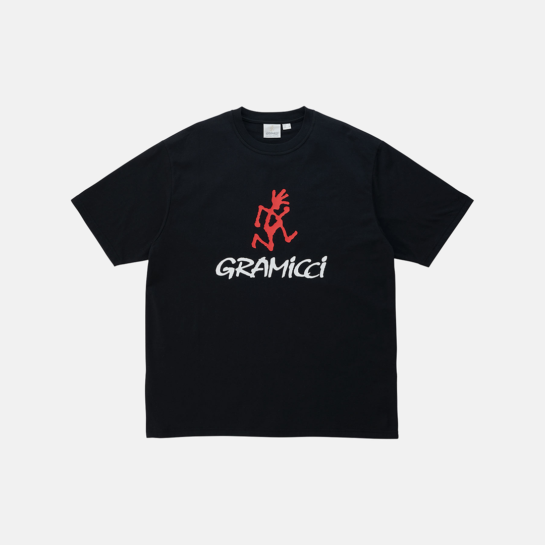 Gramicci Logo Tee Black