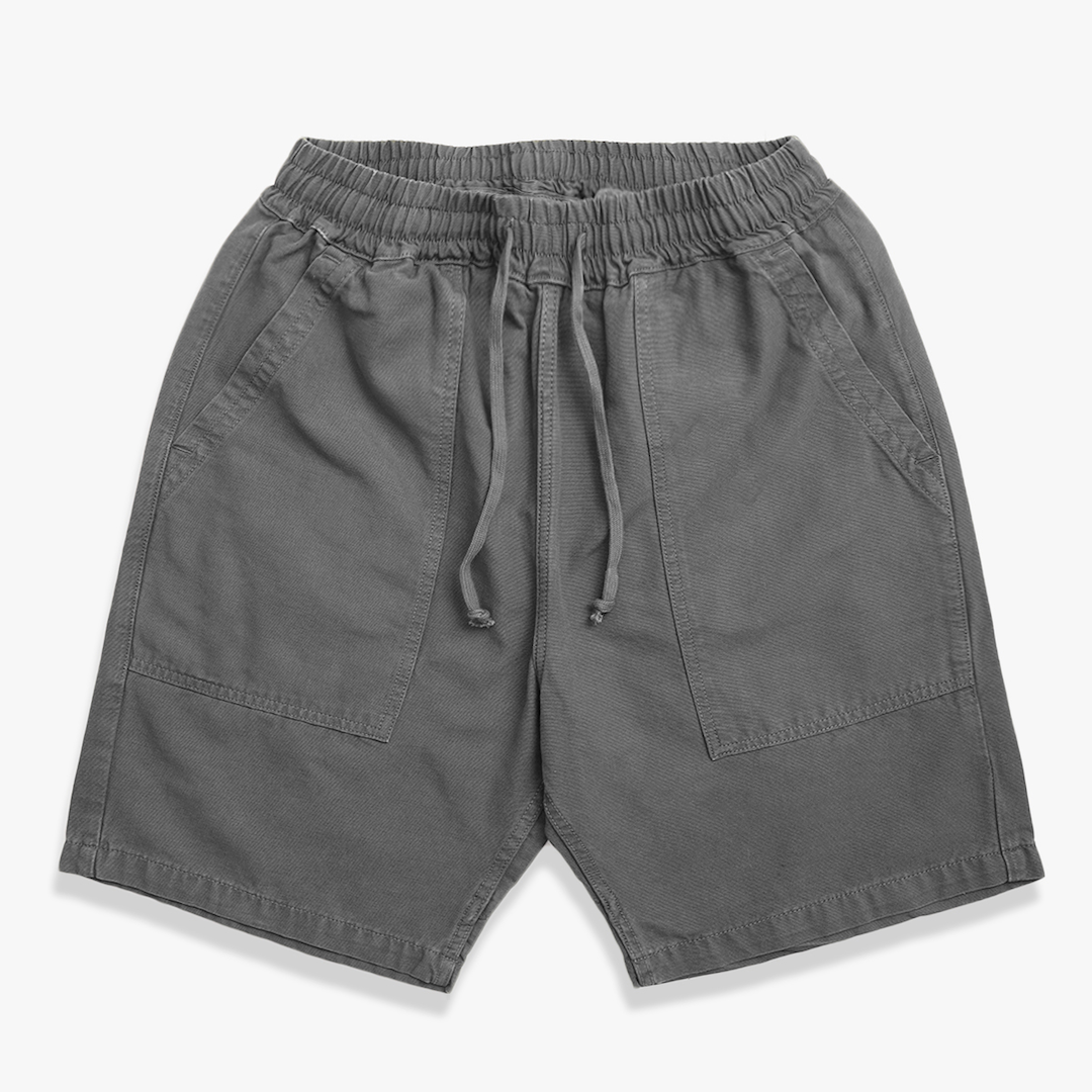 Service Works Classic Canvas Chef Shorts Grey