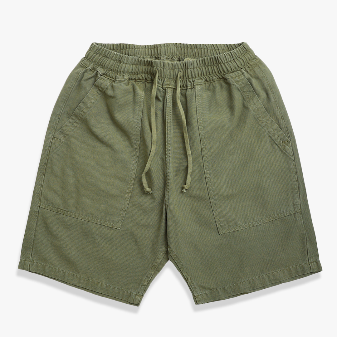 Service Works Classic Canvas Chef Shorts Olive