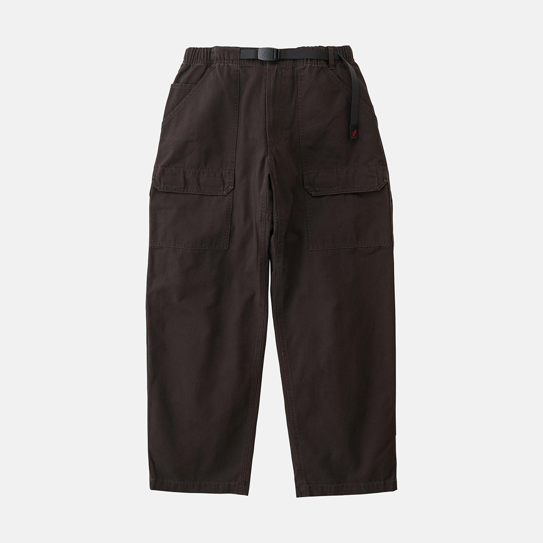 Gramicci Canvas Equipment Pant Deep Brown