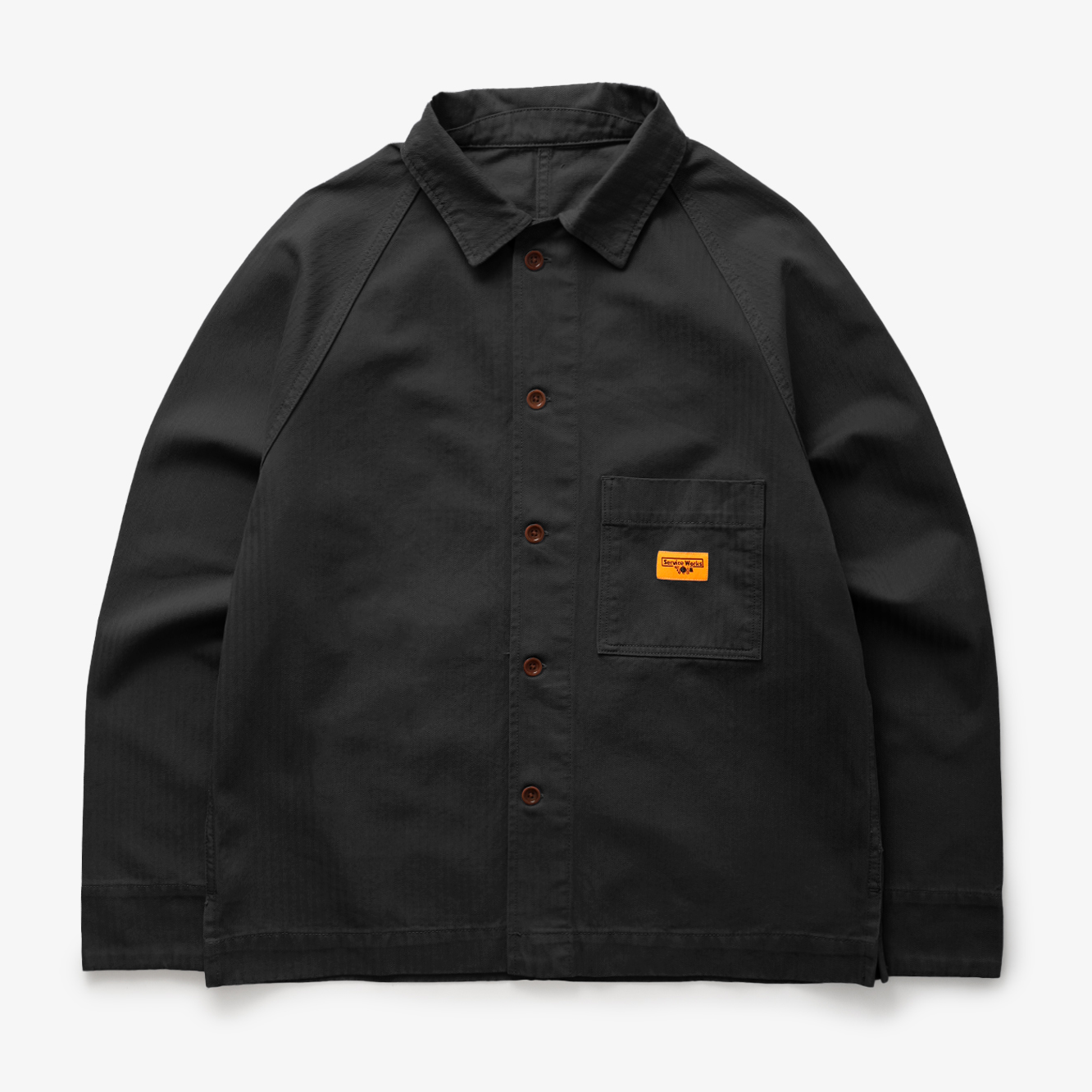 Service Works Herringbone FOH Jacket Black