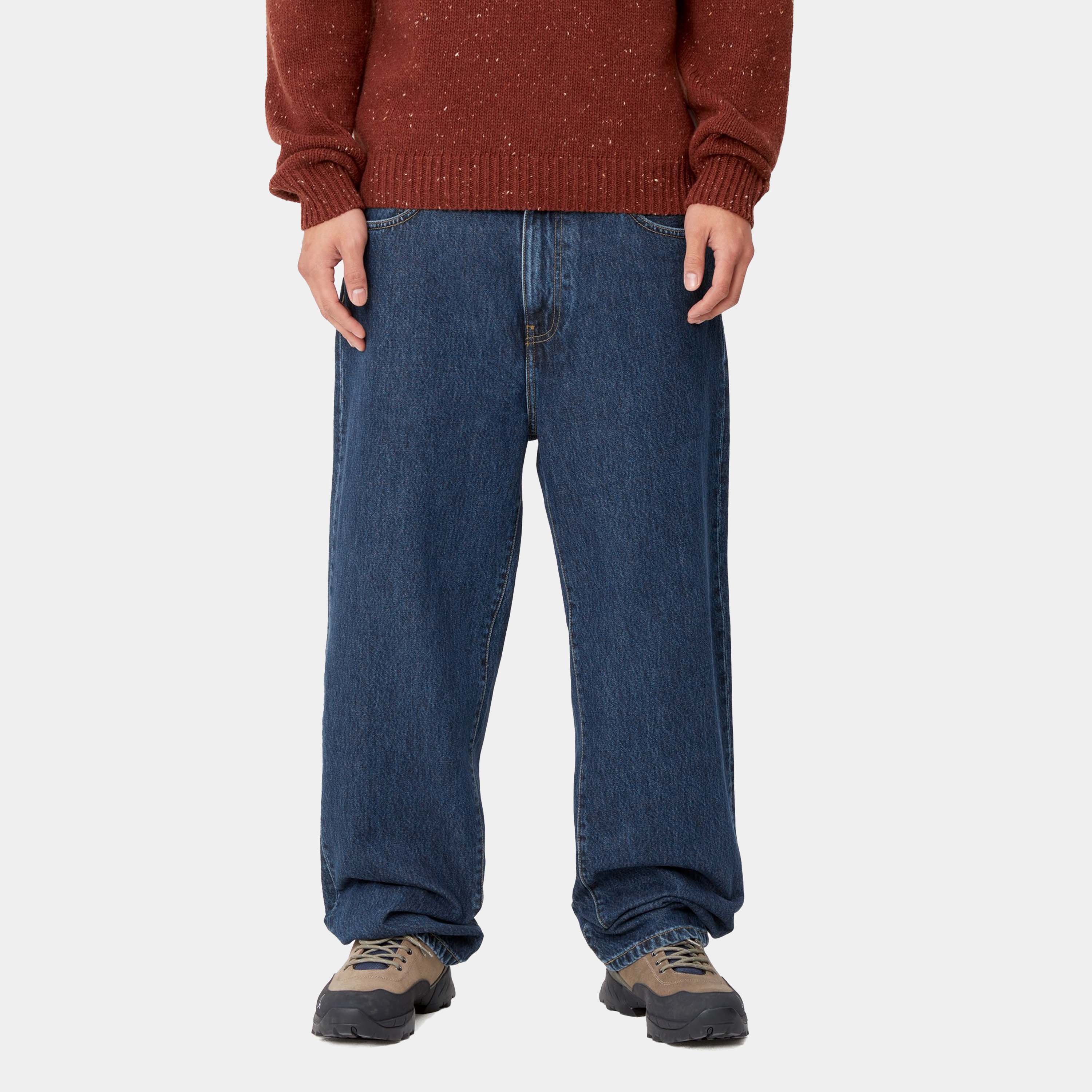 Carhartt WIP Aaron Pant Blue Stone Washed