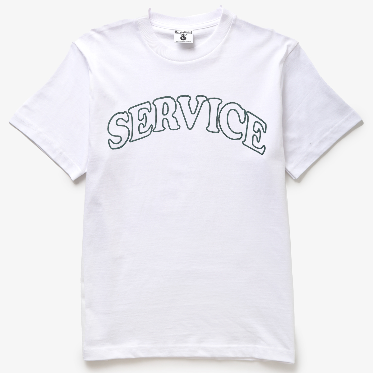 Service Works Service Arch Logo Tee White