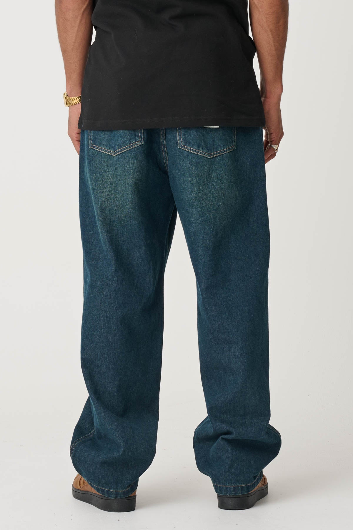 XLARGE Baggy Bull Denim 91 Pant Swamp